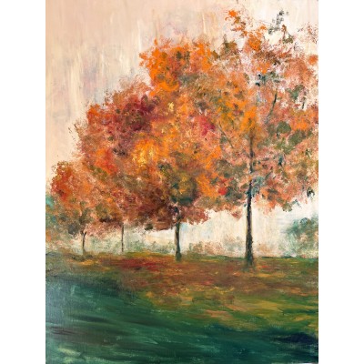 "Breath of autumn" - the original. oil painting on canvas, sold from the artist's workshop
